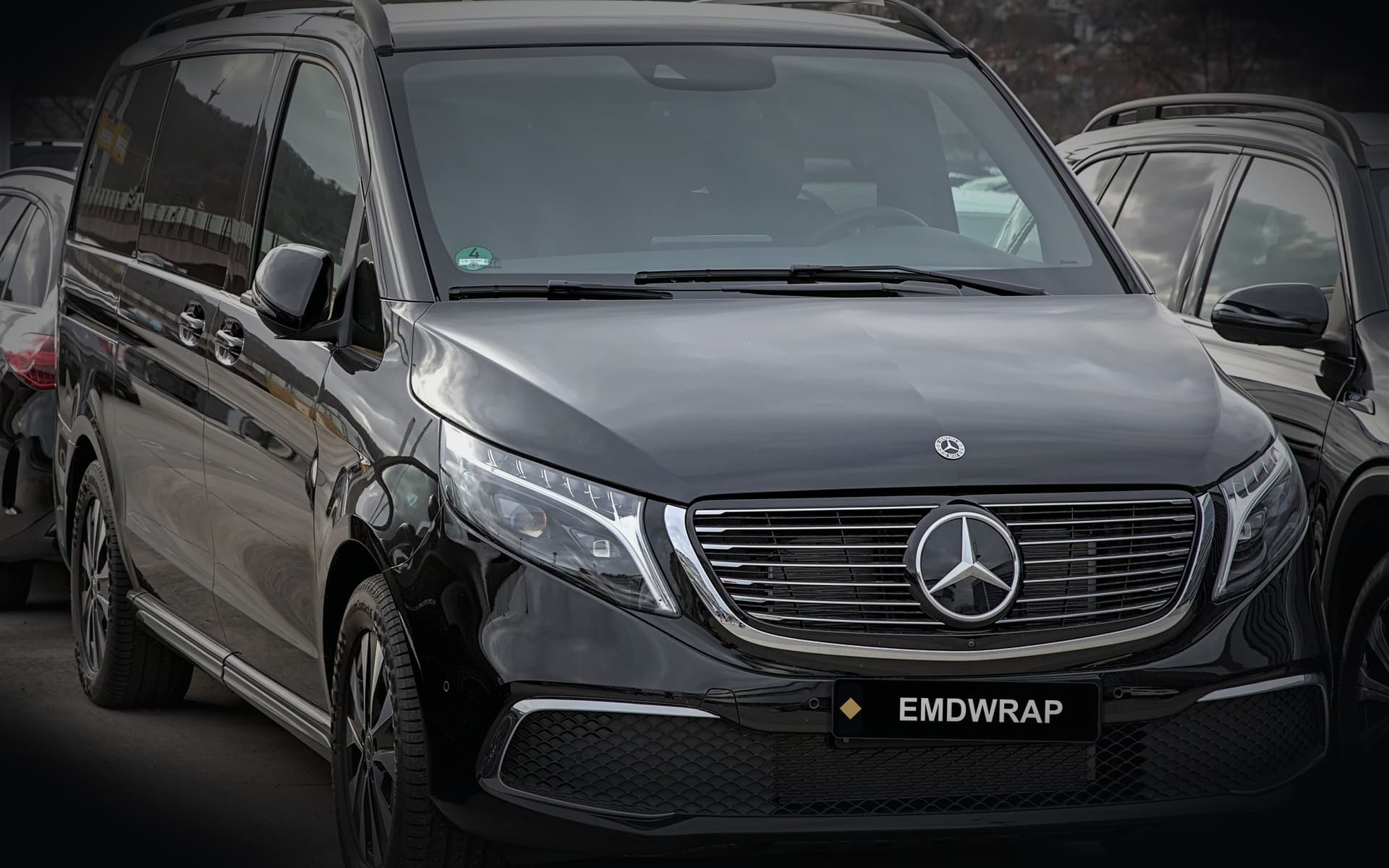 Mercedes-Benz V-Class VIP kurumsal reklam ve koruma kaplama
